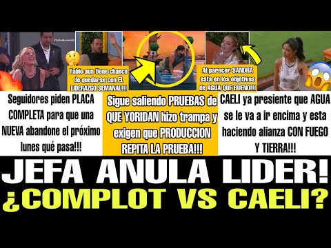 😱 JEFA ANULA LIDER!!! ¿COMPLOT VS CAELI? SANDRA FILTRA TODO LA CASA DE LOS FAMOSOS EN VIVO TELEMUNDO