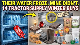 14 Tractor Supply Buys Preppers Are Quietly Stockpiling Before Winter