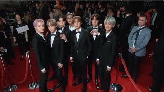 Everyone Wanted To Take Pictures With BTS At The 2019 Grammy Awards Red  Carpet - Koreaboo