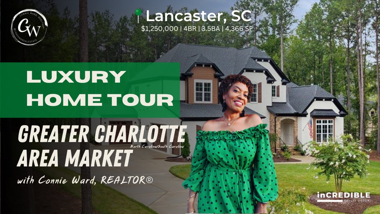 Luxury Home Tour | Charlotte NC/SC Metro | Lancaster, SC | Selling The Carolinas