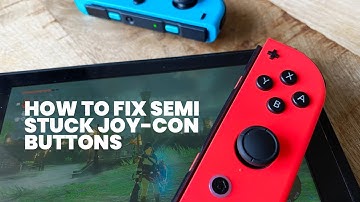 Fix Half Stuck Nintendo Switch Joy-Con Buttons