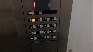 CUSTOM IMPULSE! Dover SPF Elevators (Bank 1) at Forbes Tower, Oakland - PGH, PA