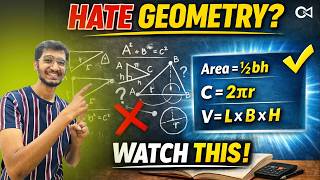 CET Geometry Strategy!! No Visualization Needed | MBA CET Hacks