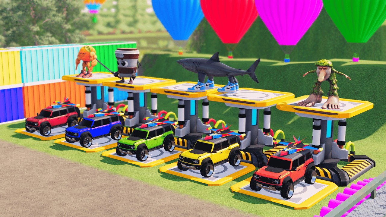 Garage with Colors   ALL MIXER TRUCK WITH DOUBLE FLATBED TRAILER TRUCK, DAF, VOLVO, FREIGHTLINER