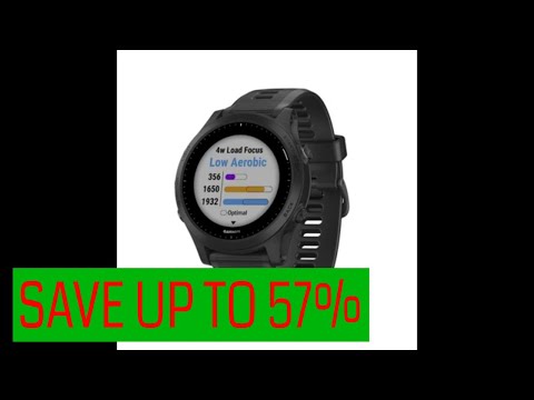 Save Up to 57% Garmin Forerunner 945, Premium GPS Running/Triathlon Smartwatch with Music, Black
