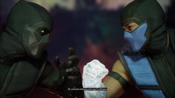 Mortal Kombat 1 Klassic Noob Saibot vs Klassic Sub Zero Very Hard