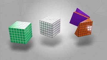 Cross-sections of a cube in the form of polygons
