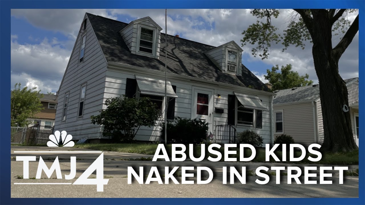 Abused children found naked roaming streets; couple charged