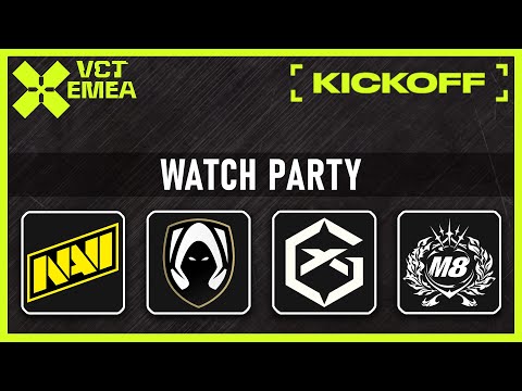 Heretics vs NAVI | GIANTX vs Gentle Mates - VCT EMEA Watch Party