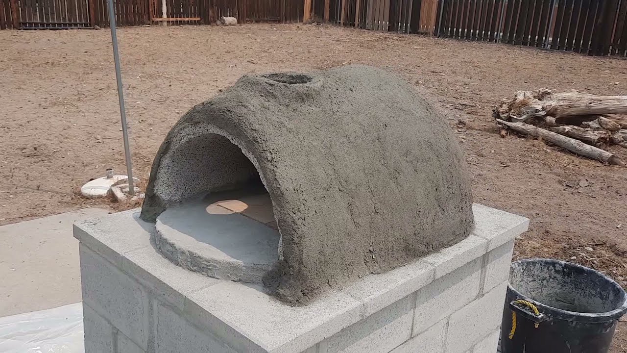 Yoga Ball Pizza Oven Build YouTube