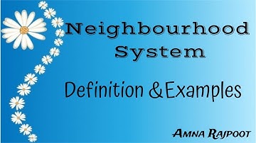 Neighbourhood System in Topology | Definition & Examples| lec 04 | in Urdu
