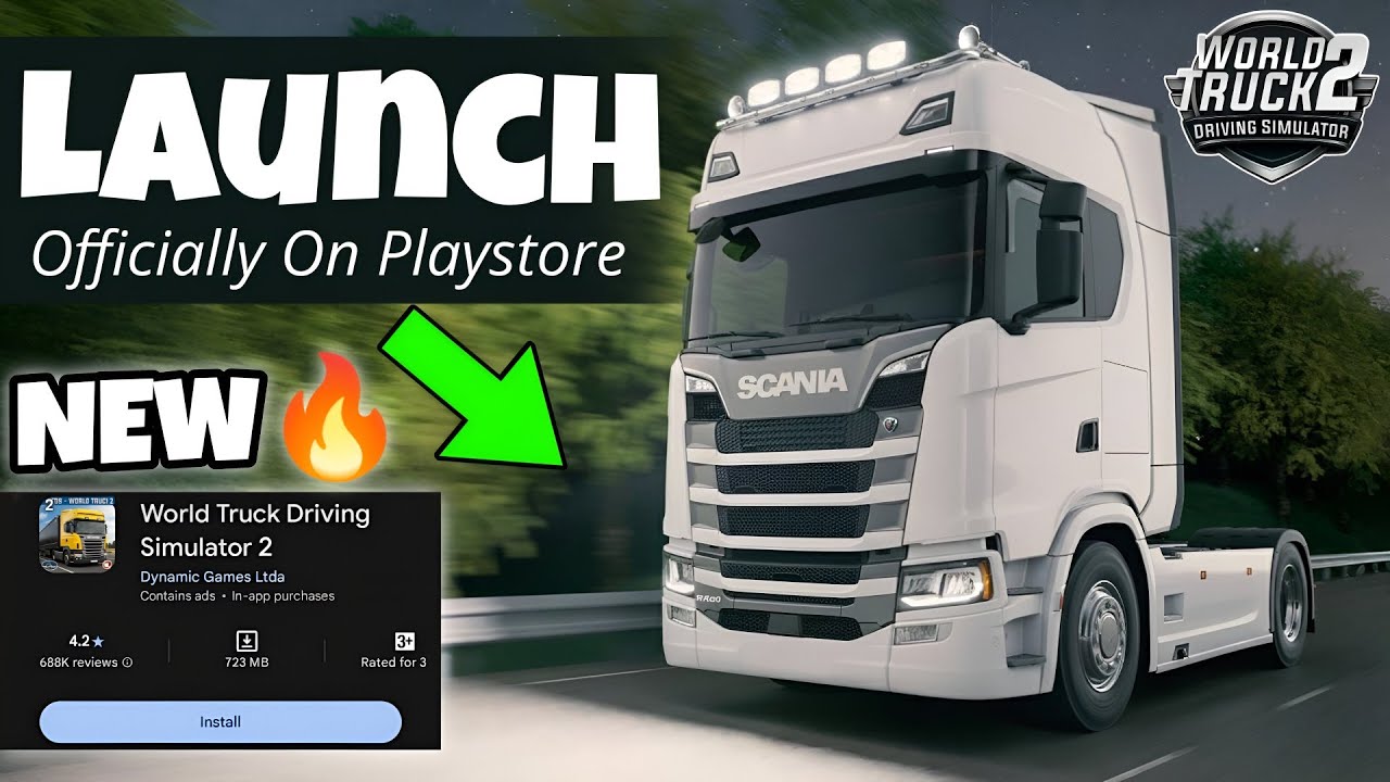 Дата выхода World Truck Driving Simulator 2? - Новая мобильная игра 