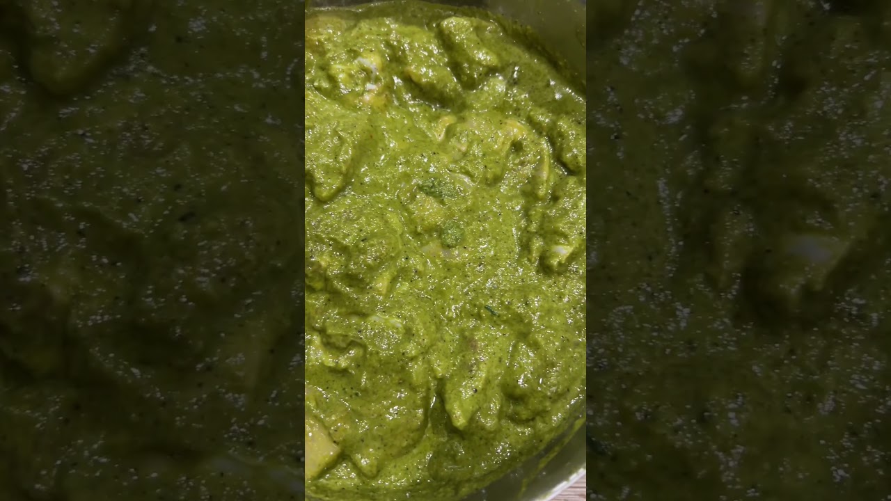 “Green chicken but taste peaks 🤤No color, only herbs 🌿Subscribe for tasty recipes 🔔”