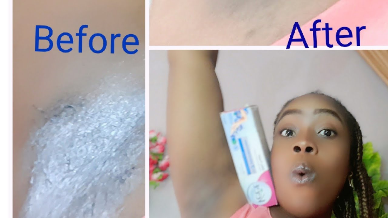 How To Shave Your Armpits/USING Veet hair removal Cream/mamkpam promise