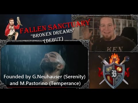 reaction | FALLEN SANCTUARY - Broken Dreams | by G.Neuhauser (Serenity) and M.Pastorino (Temperance)