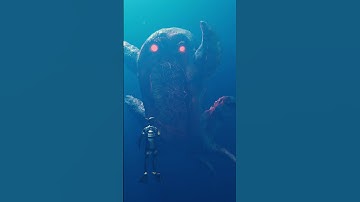Thumbnail of Giant creature under the ocean  #shorts  #creature #thalassophobia