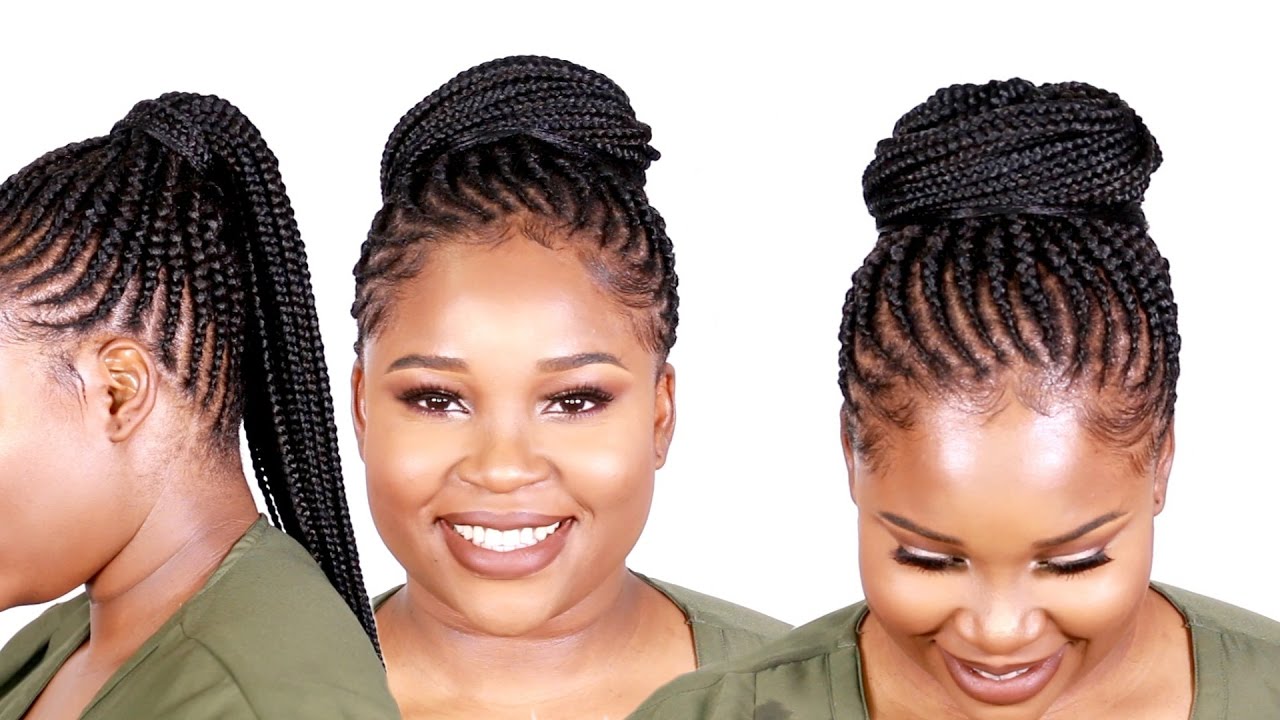  How To - Braided Updo // Professional & Elegant Style - YouTube