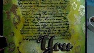 Script Ink Transfer Technique ....Using Post It Notes Net Worth