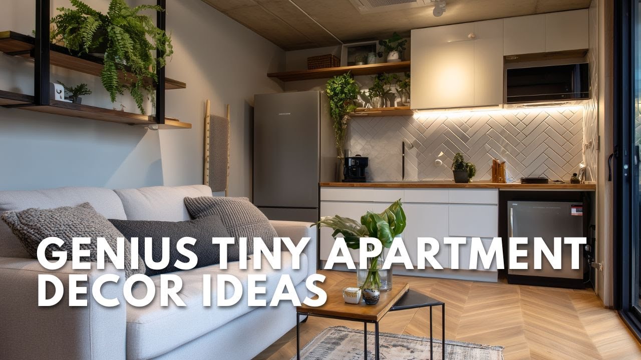 Genius Tiny Apartment Decor Ideas That Make Small Spaces Look Bigger ...