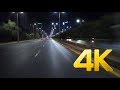 Shahrah-e-Faisal Night Drive - Karachi - 4K Ultra HD - Karachi Street View