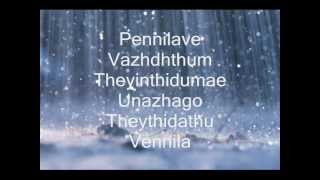 Video thumbnail of "Manasellam Mazhaiye - Saguni *With Lyrics*"