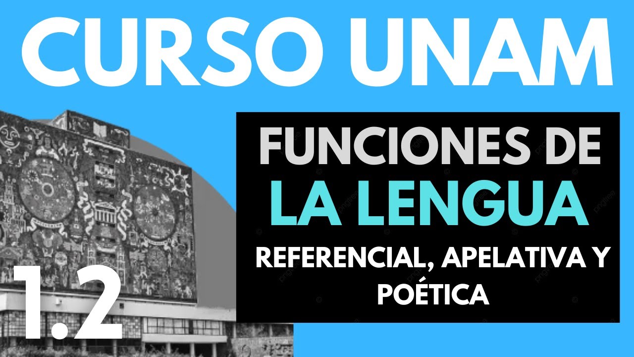 Español UNAM: Funciones de la lengua: REFERENCIAL, APELATIVA Y POÉTICA