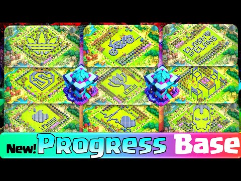 New! TH13 Progress Base and Showcase Base with Link! COC TH13 Funny Troll Base 2024