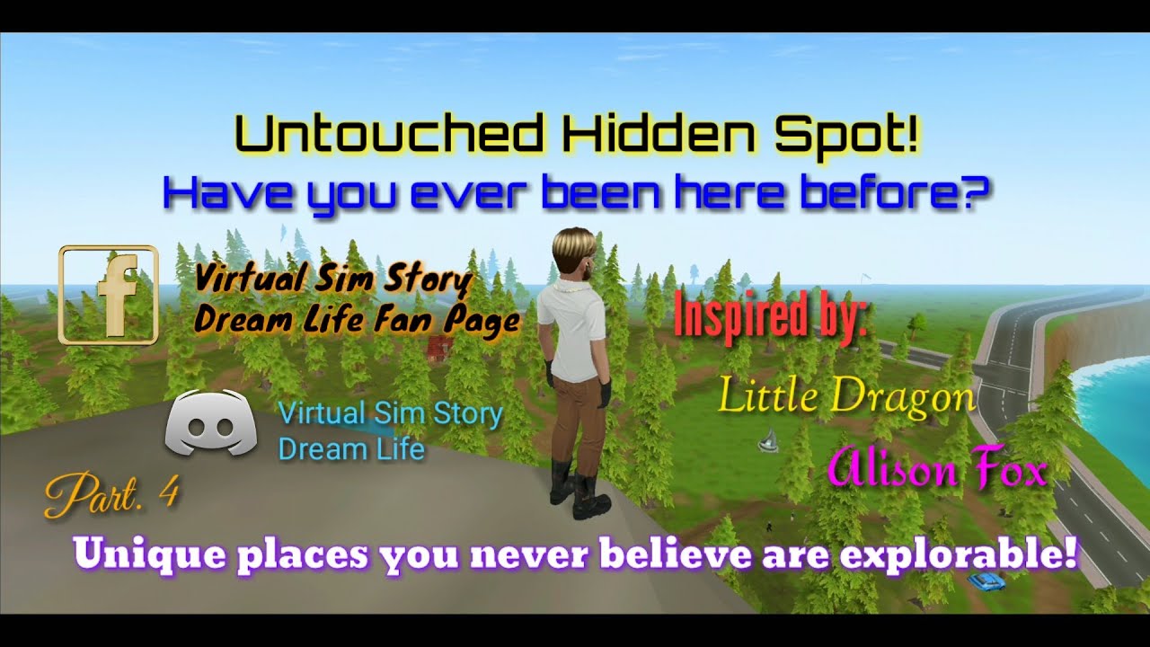 Virtual Sim Story | Part.4 Untouched Hidden Spot - Unique places you never believe are explorable!