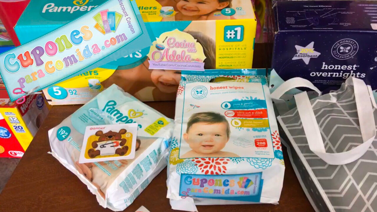 Super oferta con los Pampers diapers Usando cupones enTarget 🎯 YouTube