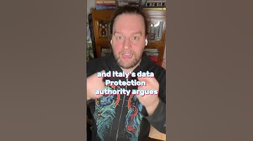 ChatGPT faces GDPR with privacy at stakes. This is AI’s biggest question! #technews #ai #chatgpt