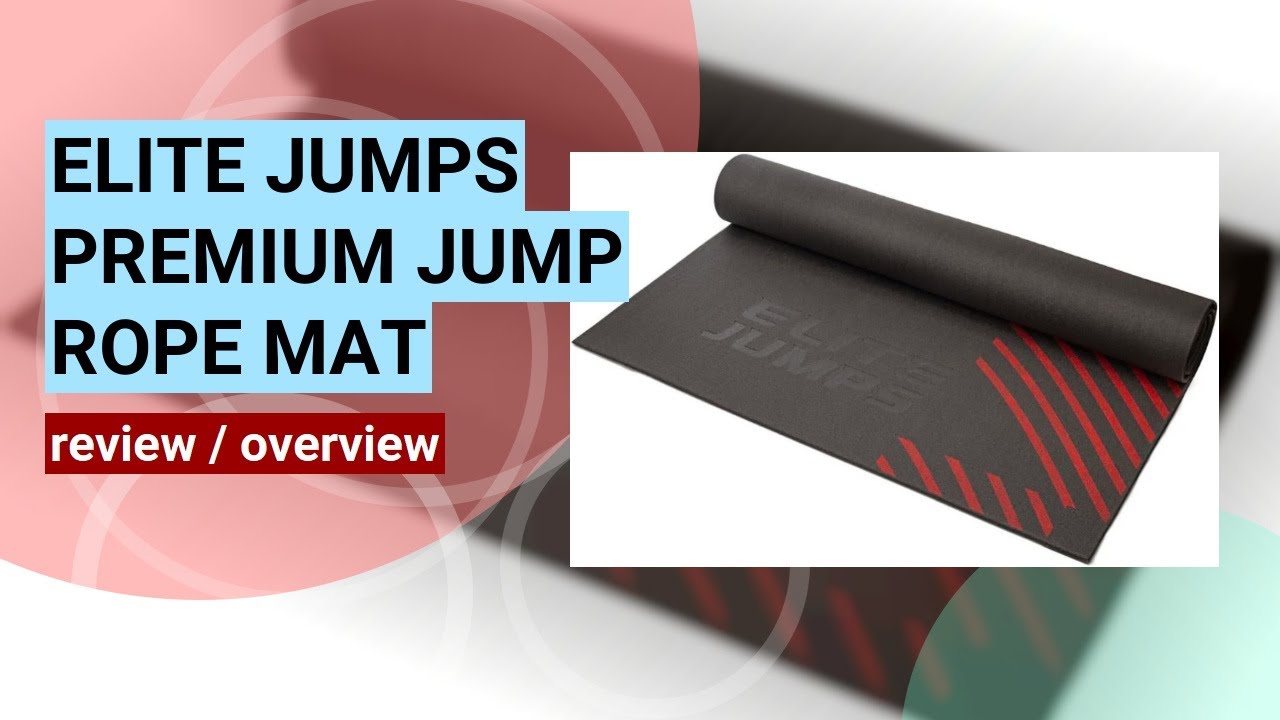 Elite Jumps Premium Jump Rope Mat Review: The Ultimate Workout Companion!