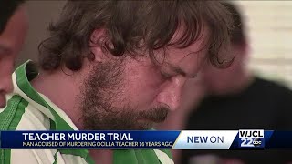 Trial begins for man charged in Georgia teacher's murder