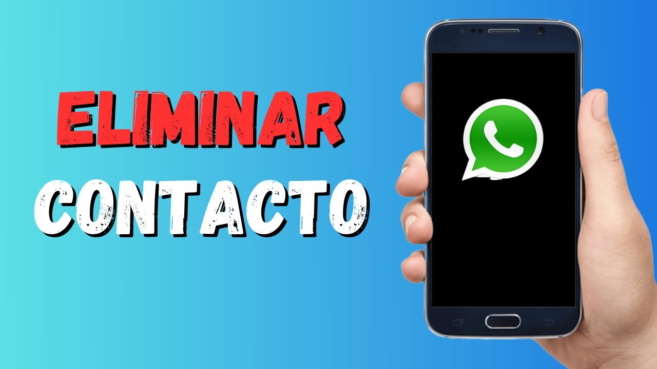 Como eliminar contacto whatsapp