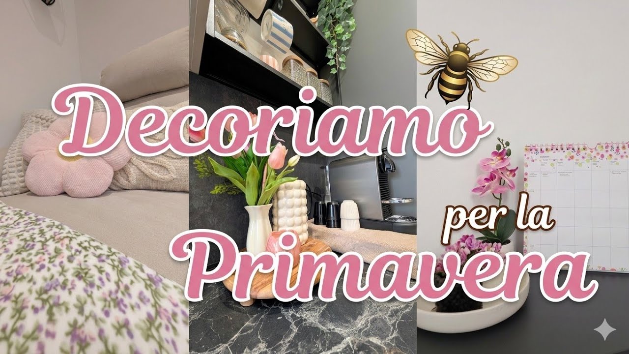 DECORIAMO PER LA PRIMAVERA🌸 • ACTION, PEPCO & MAISON DU MONDE 🩷