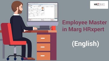 Employee Creation in Marg Hrxpert Payroll Software [English]