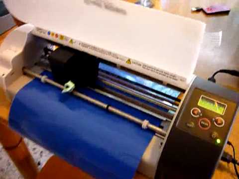cutting adhesive vinyl - Craft Robo CC330-20