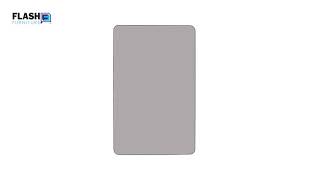Flash Furniture Rectangular HP Laminate Activity Table with Height Adjustable Legs  30in. x 72in.