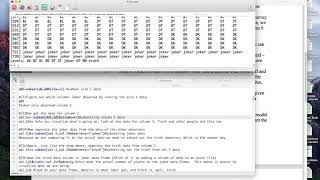 HW2 Tutorial film -Species detection & Poisson and logistic regression