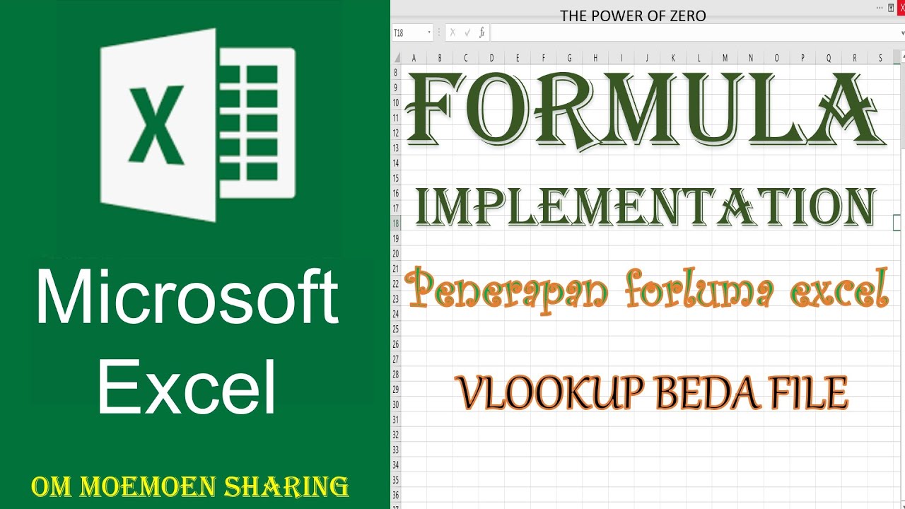 EXCEL FORMULA IMPLEMENTATION VLOOKUP OTHER FILE || Vlookup Beda File