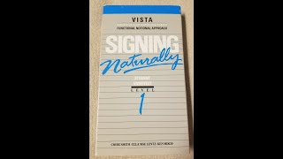 Signing Naturally Student Videotext Level 1