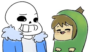 Undertale [Comic Dub] - Frisk's Halloween Costume | PHANTOMSAVAGE