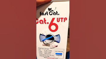 Fast cat cat6 Ethernet cable cmr @shopify  #ethernetcable #ubiquiti #blue #cat6 #network