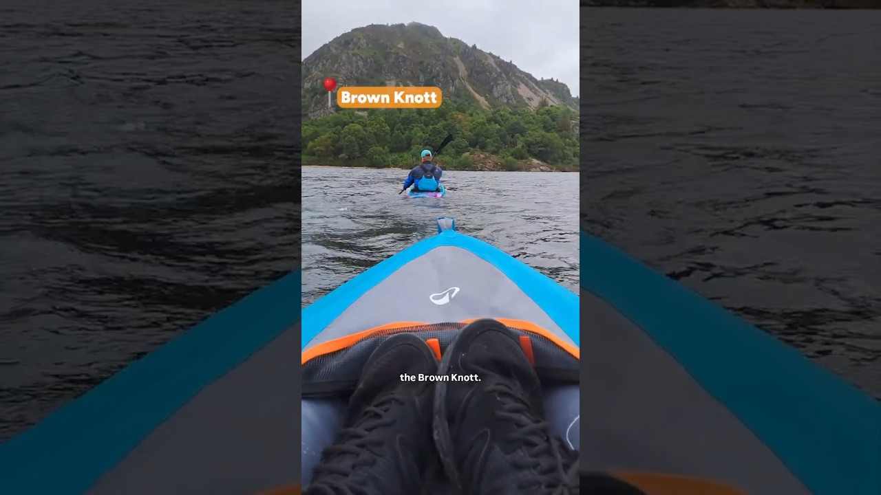 Atmospheric paddle on Ennerdale, Lake District | Save our route 🏔️🍂