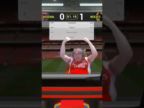 Pepe equalises in Arsenal vs Wolves (GOAL REACTION)