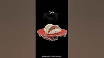 Food 3D Modeling | Taco | Blender 3D #blender3d #blendertutorial #3d #art