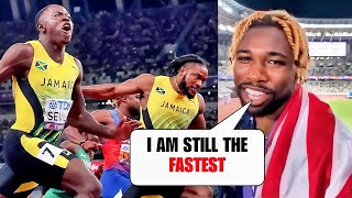 Noah Lyles Trash Talk Again Ster He Got Destroyed By Oblique Seville In The 100m Final