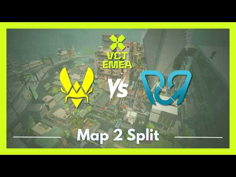 VIT vs PCF | VCT EMEA Stage 1 Groups | Map 2 Split