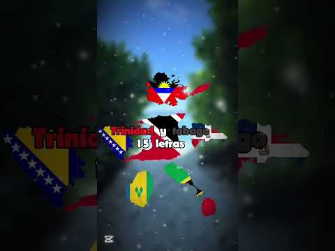 🔠Ⓜ️¿Cuantas letras tiene cada pais? #countryballs #geography #fyp #map #mapping #mapper