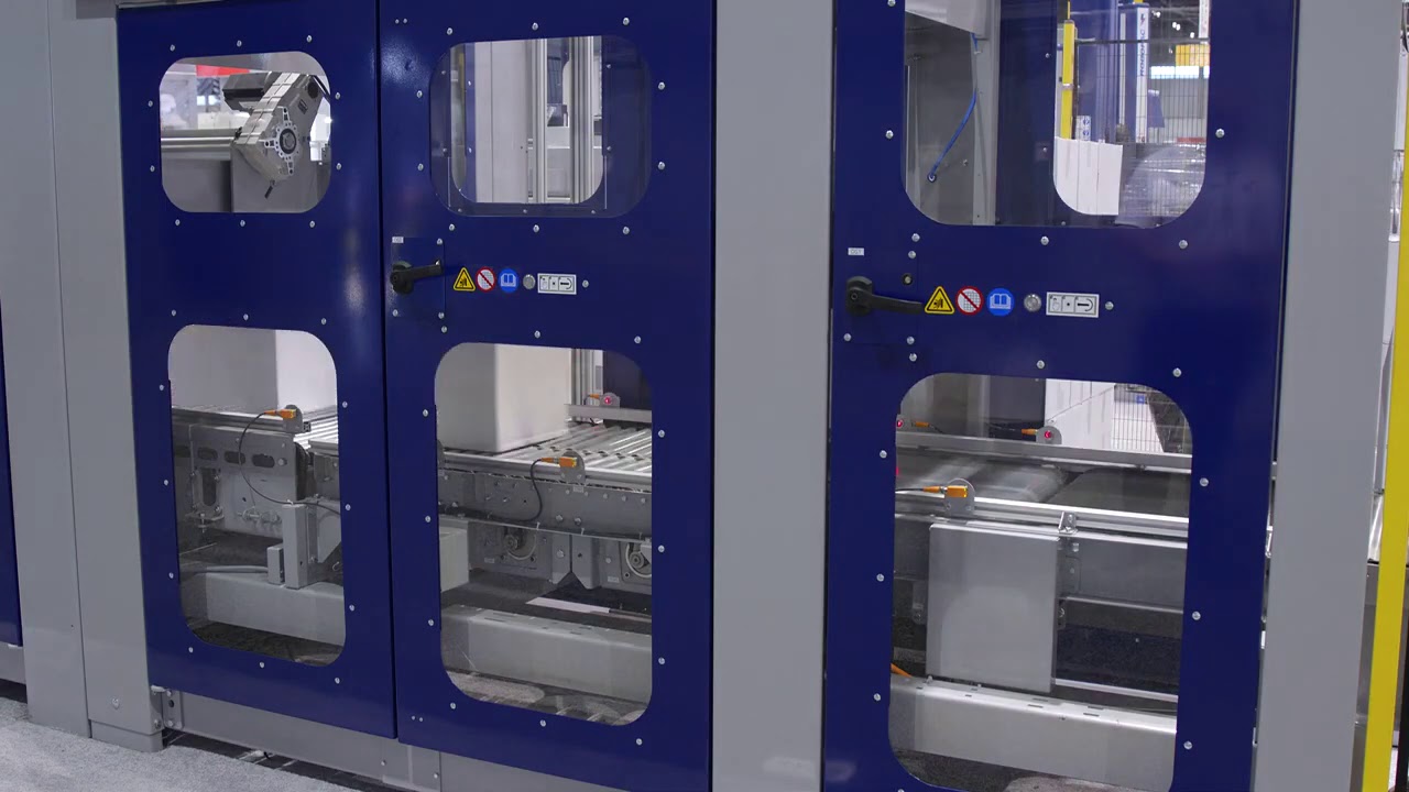 TopTier Lower Infeed Palletizer - YouTube