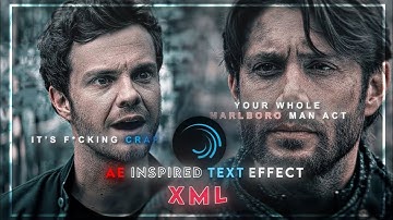 Ae inspired Text Animation Like @ShahAE2 In After Motion ✅  | No password 🔑 | Free XML + Preset